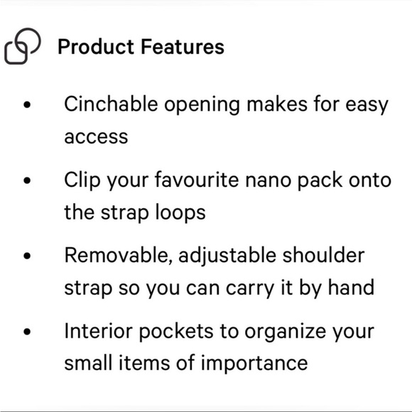 Lululemon Fleece Bucket Bag Crossbody - Picture 8 of 9